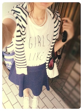 chiihiirooさん（レディース・161cm）の春コーディネート