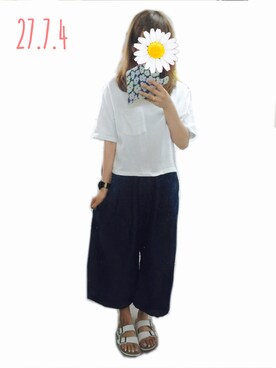 「G-SHOCK」｜saori○°さん（レディース・152cm）の秋コーディネート