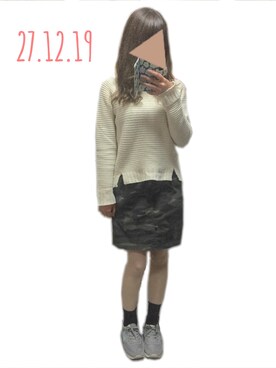 saori○°さん（レディース・152cm）の冬コーディネート