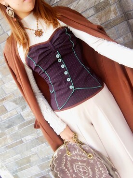 Yuriさん（レディース・161cm）の秋コーディネート