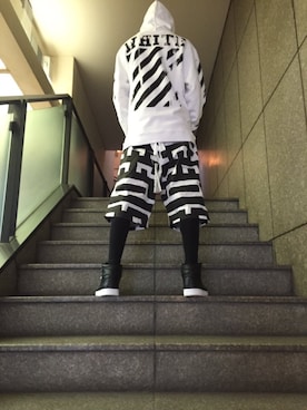 「Labyrinth（ラビリンス）のアイテム」を使った、なかじまかいとさん（メンズ・178cm）の冬コーディネート