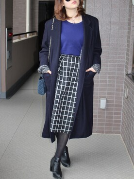 「BALLSEY（ボールジィ）のアイテム（ジャケット/アウター）」を使った、yukipiiさん（レディース・168cm）の春コーディネート