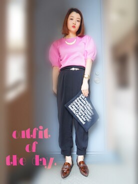 「minsshop（ミンスショップ）のアイテム」を使った、yukipiiさん（レディース・169cm）の春コーディネート