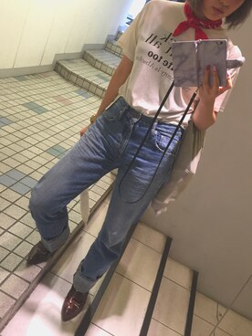 「AMERI」｜「アイテム（その他シューズ）」を使った、yukipiiさん（レディース・169cm）の夏コーディネート