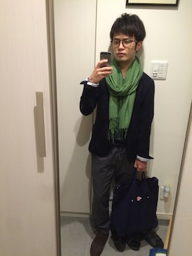 「花見コーデ」｜「アイテム（腕時計）」を使った、Ryo-jiさん（メンズ・161cm）の春コーディネート