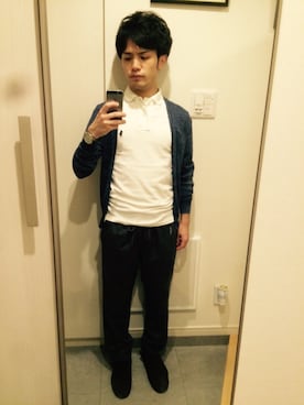 「POLO RALPH LAUREN（ポロ ラルフ ローレン）のPolo Ralph Lauren Slim-Fit Cotton-Piqué Polo Shirt（ポロシャツ）」を使った、Ryo-jiさん（メンズ・161cm）の夏コーディネート