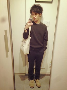 「Daniel Wellington」｜Ryo-jiさん（メンズ・161cm）の秋コーディネート