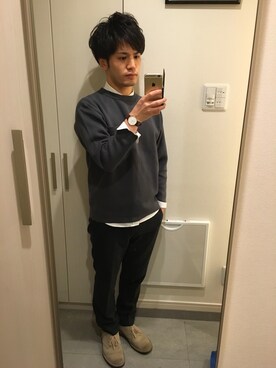 「Daniel Wellington」｜Ryo-jiさん（メンズ・161cm）の春コーディネート