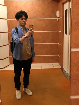 「Daniel Wellington」｜Ryo-jiさん（メンズ・161cm）の春コーディネート