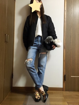 nanamiさん（レディース・156cm）の冬コーディネート