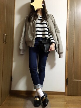 nanamiさん（レディース・156cm）の冬コーディネート