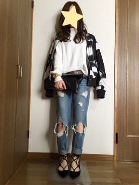 nanamiさん（レディース・156cm）の冬コーディネート