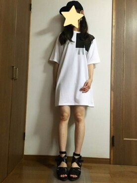 nanamiさん（レディース・156cm）の夏コーディネート