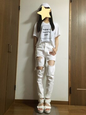 nanamiさん（レディース・156cm）の夏コーディネート