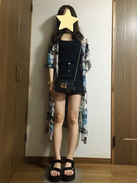 nanamiさん（レディース・156cm）の夏コーディネート