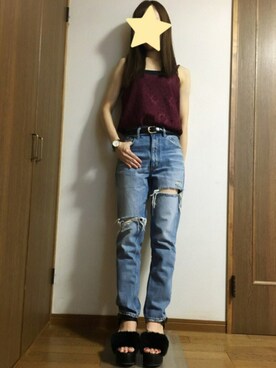 nanamiさん（レディース・156cm）の夏コーディネート