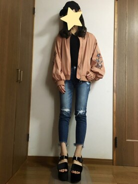 nanamiさん（レディース・156cm）の秋コーディネート