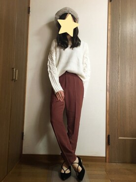 nanamiさん（レディース・156cm）の秋コーディネート