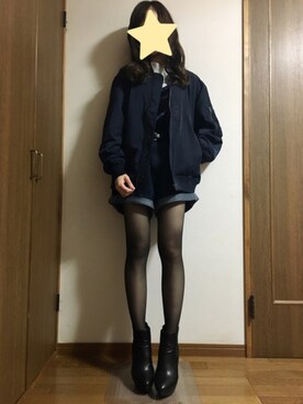 nanamiさん（レディース・156cm）の秋コーディネート