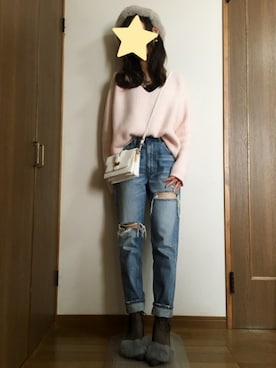 「あみあみソックス」｜nanamiさん（レディース・156cm）の秋コーディネート