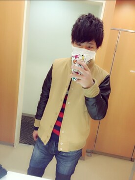 ゆーとさん（メンズ・174cm）の冬コーディネート