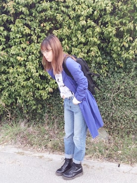 竹内阿理さんのコーディネート