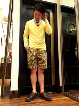 そわじゅんいちさん（メンズ・175cm）の夏コーディネート