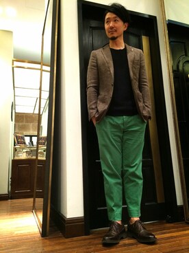 「gelmano」｜そわじゅんいちさん（メンズ・175cm）の秋コーディネート