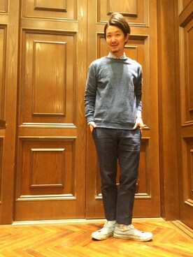 「gelmano」｜そわじゅんいちさん（メンズ・175cm）の秋コーディネート