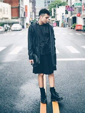 「iohll（iohll）のアイテム」を使った、Ares Ganさん（メンズ・168cm）の夏コーディネート