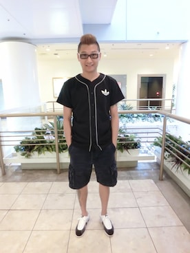 「アイテム（ジャージ）」を使った、Dawsonさん（メンズ・180cm・30代）の秋コーディネート