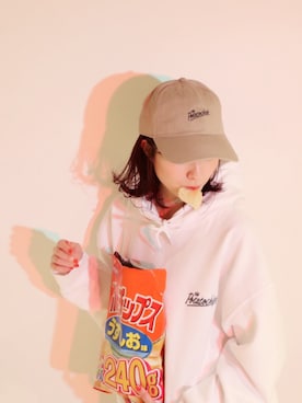 「ホワイトキャップ」｜佐藤さきさん（レディース・165cm）の春コーディネート
