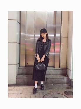 「CANNABIS LADIES（カンナビス レディース）のアイテム」を使った、佐藤さきさん（レディース・163cm）の春コーディネート