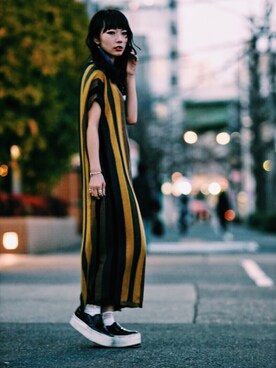 KANATAカナタのワンピース/ドレスを使った人気ファッション