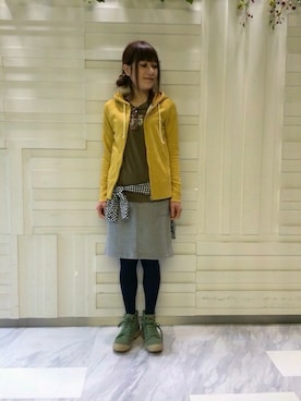 kazuさん（レディース・158cm）の春コーディネート