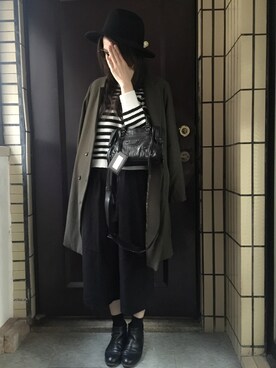 「amai（-）のアイテム」を使った、Ja̲s̲m̲i̲n̲e̲🐈  さん（レディース・162cm）の春コーディネート