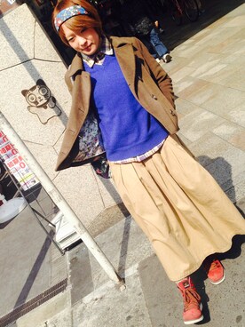 ながしま あすかさんのコーディネート