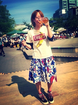 ながしま あすかさんのコーディネート