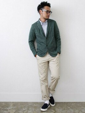 プレス野邊さん(メンズ・167cm)の秋コーディネート