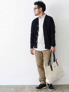 プレス野邊さん(メンズ・167cm)の秋コーディネート