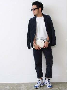 プレス野邊さん(メンズ・167cm)の秋コーディネート