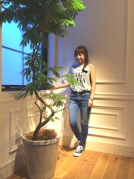 「ドラフトMR」｜メグさん（レディース・153cm）の夏コーディネート