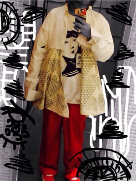 紅白少女さんのコーディネート