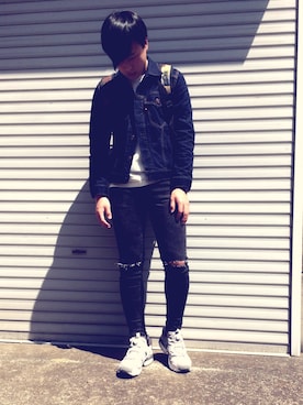 膝穴スキニー のメンズ人気ファッションコーディネート 季節 3月 5月 Wear