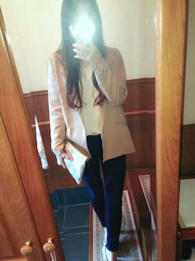 KAさん（レディース・158cm）の春コーディネート