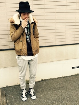 441kazu10@DEJAVU+さん(メンズ・178cm)の冬コーディネート