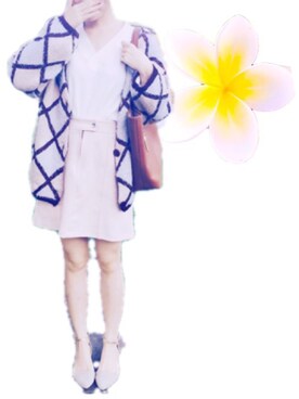 艾维_Tongさんの「スクエアミニスカート」を使ったコーディネート