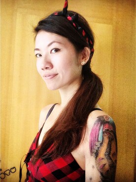「corset」｜「アイテム（その他トップス）」を使った、Flavia Whiteさん（レディース・173cm）の秋コーディネート