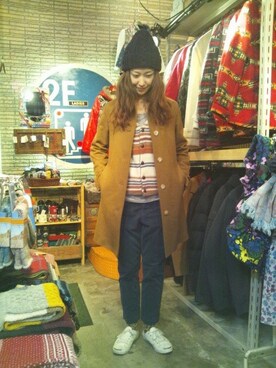 YOSHIHARUさん（レディース・168cm）の冬コーディネート