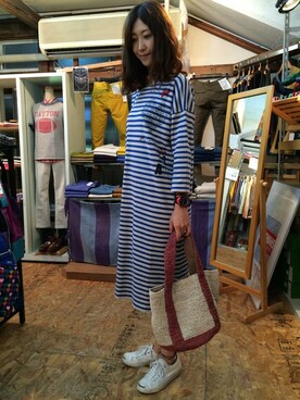 YOSHIHARUさん（レディース・168cm）の夏コーディネート